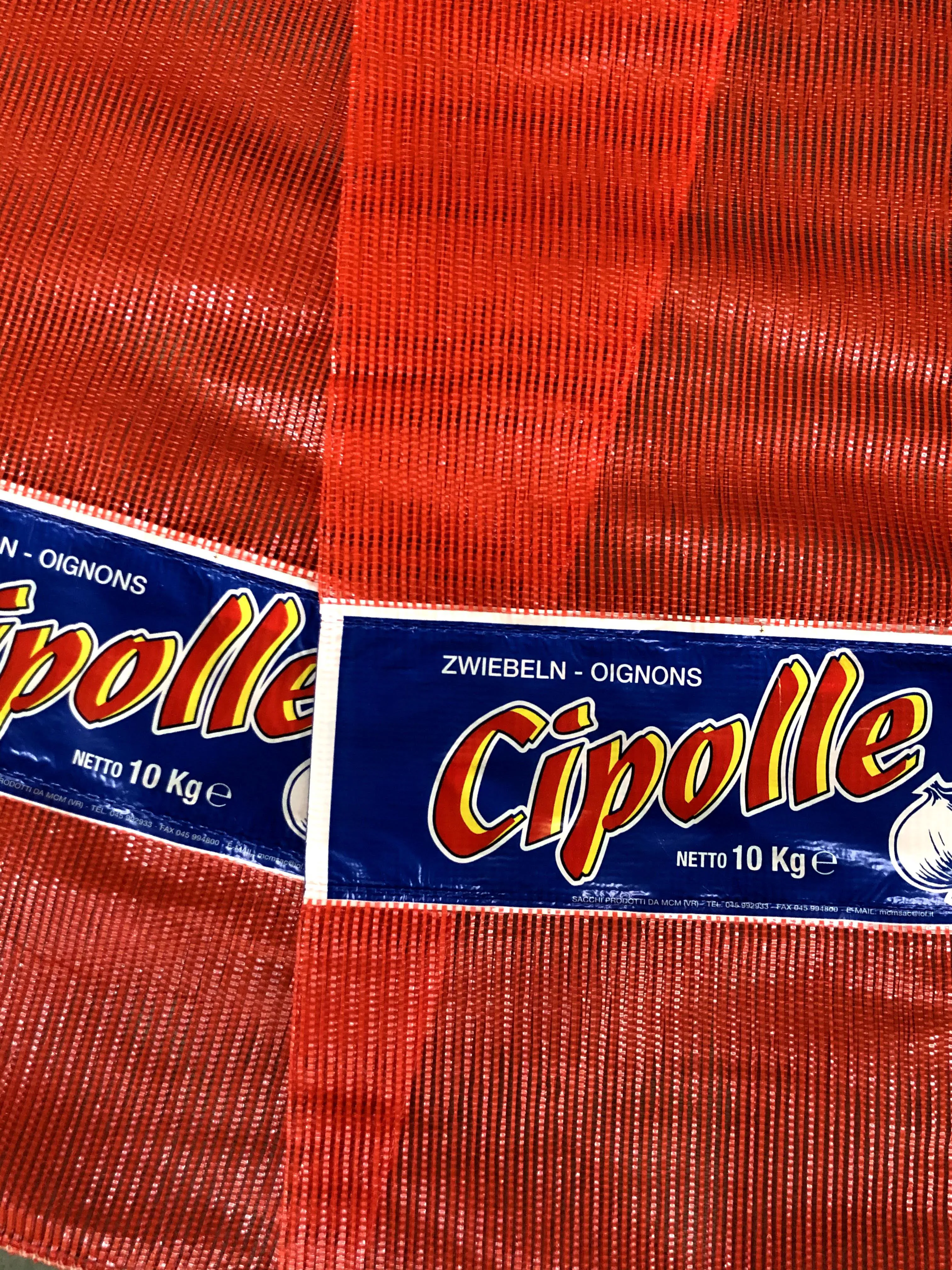 Sacchi per cipolle