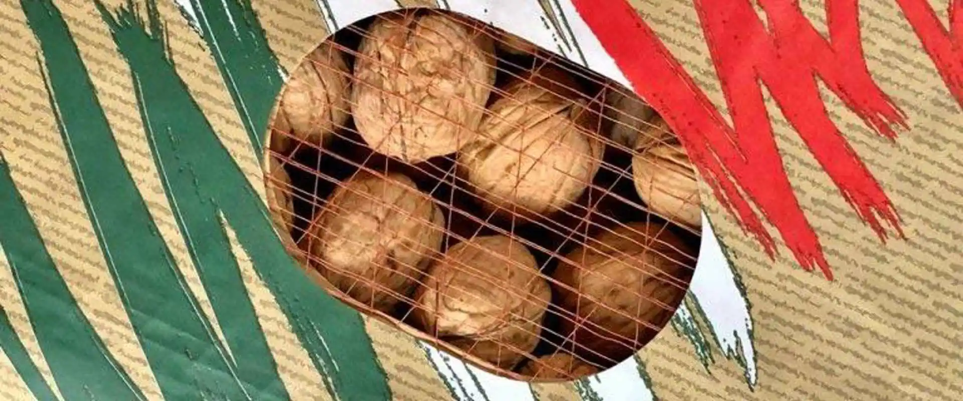 Sacco in carta con finestrella e maniglie