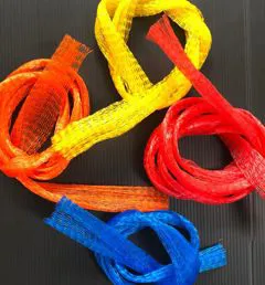 Rete tubolare vari colori